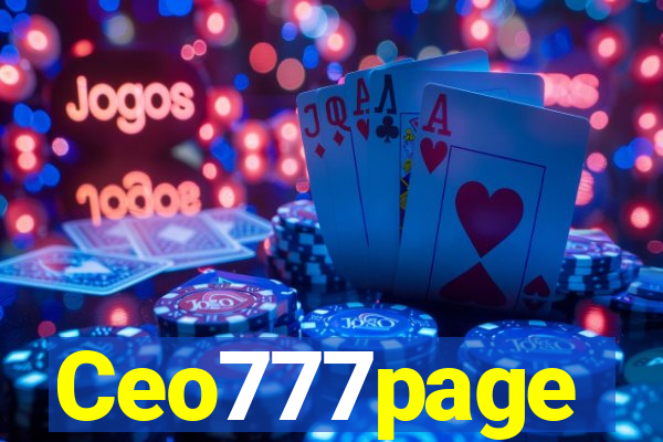 Ceo777page