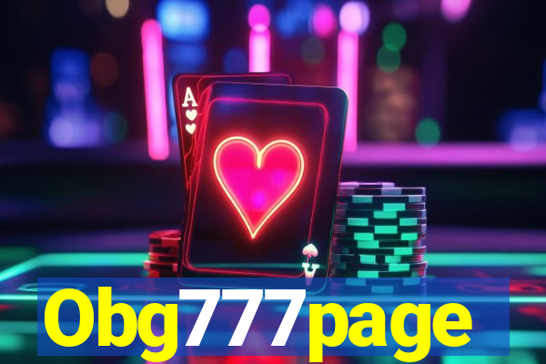 Obg777page