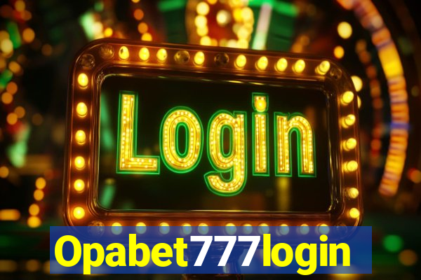 Opabet777login