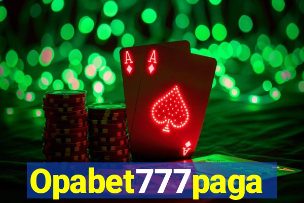 Opabet777paga