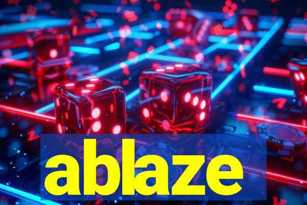 ablaze