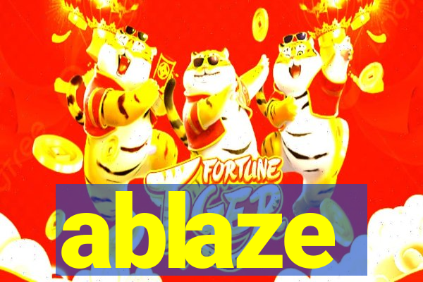 ablaze