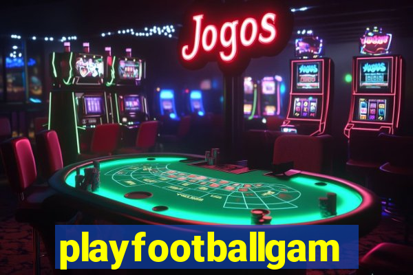 playfootballgames