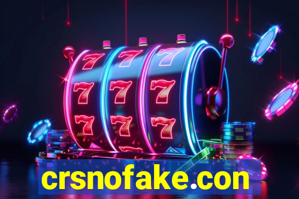 crsnofake.con