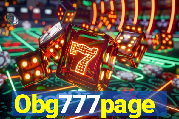 Obg777page